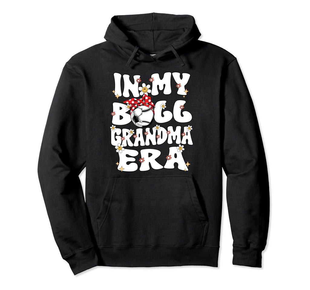 My Ball Grandma Era Groovy Baseball Hoodie - Graphic Print for Adults - T-Shirt, Sweatshirt, Hoodie