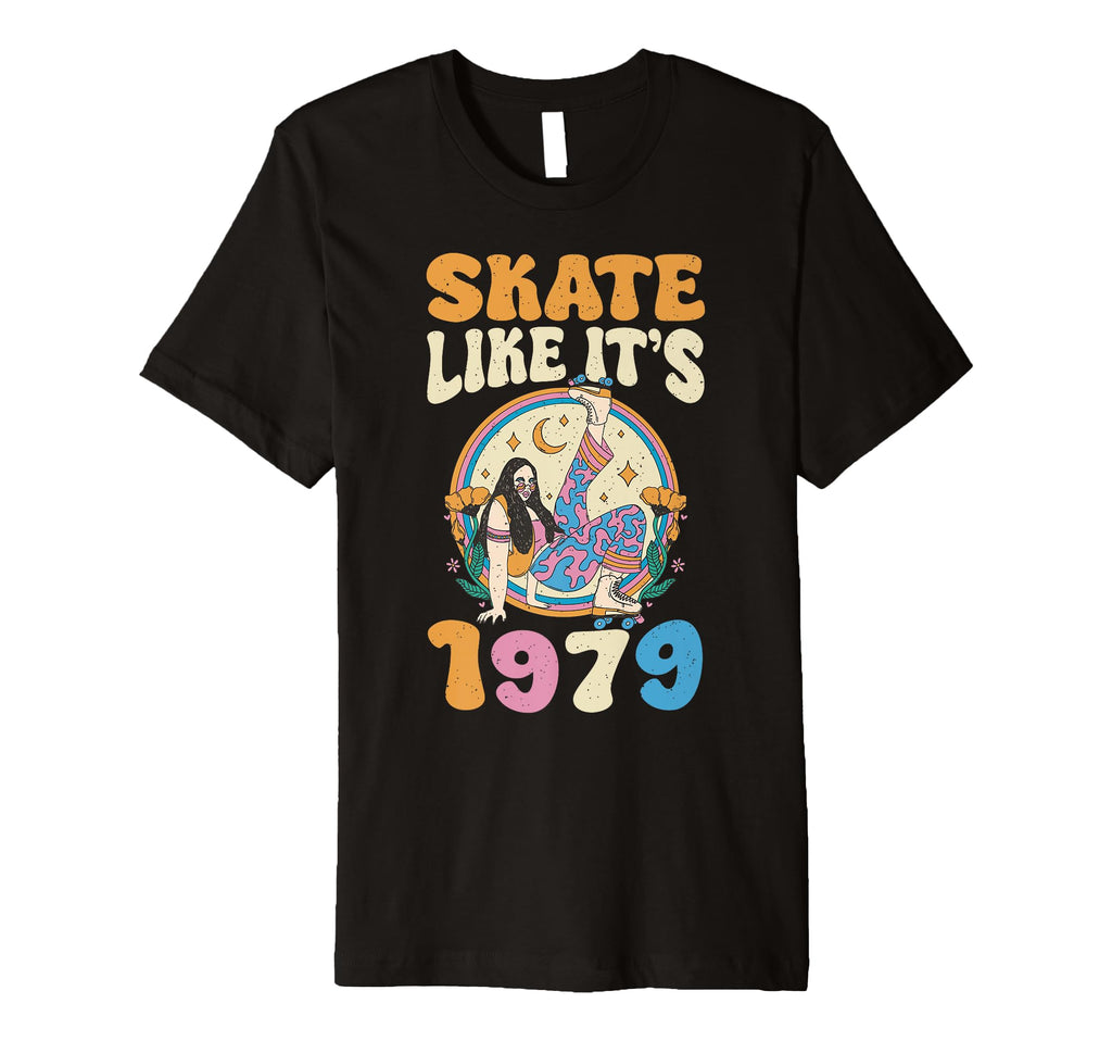 Roller Skating 70S 80S Roller Skate T-Shirt - Streetwear Style Unisex - T-Shirt, Sweatshirt, Hoodie