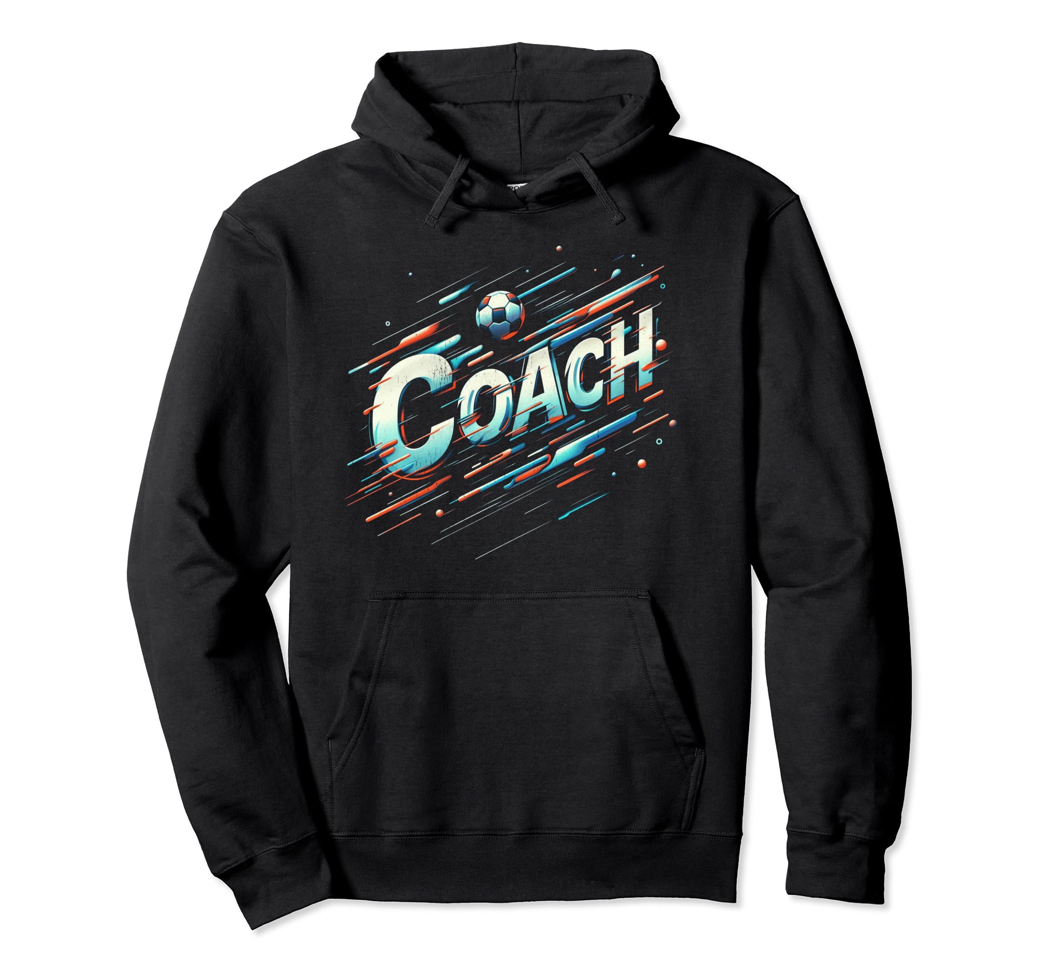 Soccer Coach Training Coaching Football Hoodie - Graphic Print Men Women - T-Shirt, Sweatshirt, Hoodie