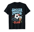 Soccer Moms Club Coquette Bow Gameday T-Shirt - Aesthetic Graphic Unisex - T-Shirt, Sweatshirt, Hoodie