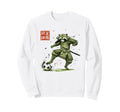 Japanese Samurai Raccoon Soccer Sweatshirt - Streetwear Style Unisex - T-Shirt, Sweatshirt, Hoodie