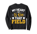 Soccer My Heart Is That Field Sweatshirt - Aesthetic Graphic for Adults - T-Shirt, Sweatshirt, Hoodie