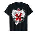 Soccer Clause Santa Soccer Ball Polish T-Shirt - Graphic Print Unisex - T-Shirt, Sweatshirt, Hoodie