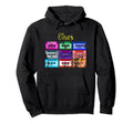Blues Cassette Mix Tapes Distressed Hoodie - Fun Novelty Design for Adults - T-Shirt, Sweatshirt, Hoodie