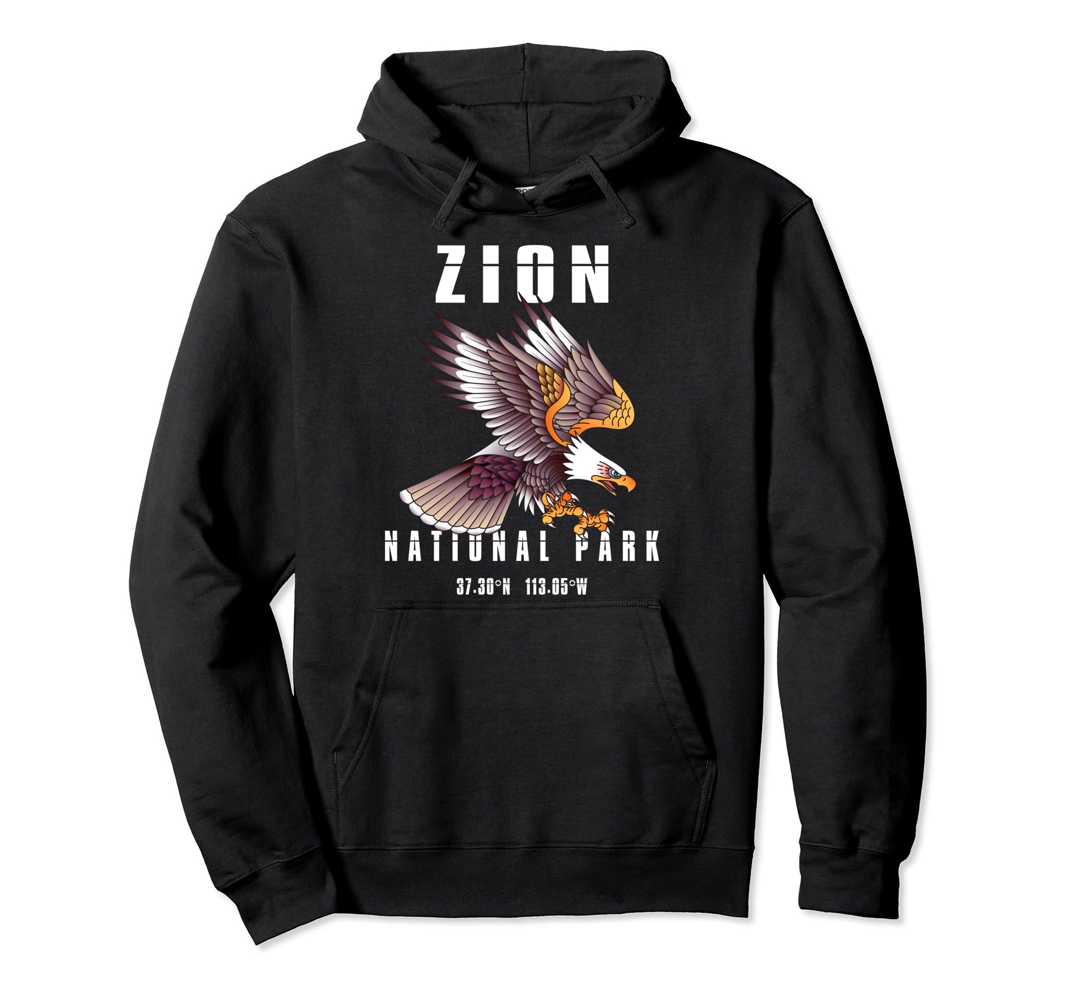 Zion National Park Usa Travel Gift Hoodie - Trendy Graphic Men Women - T-Shirt, Sweatshirt, Hoodie
