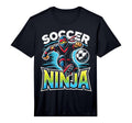 Soccer Ninja Training Sport Soccer T-Shirt - Unique Graphic for Adults - T-Shirt, Sweatshirt, Hoodie