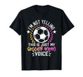 Soccer Soccer Fans Club Football Yelling T-Shirt - Streetwear Style Unisex - T-Shirt, Sweatshirt, Hoodie