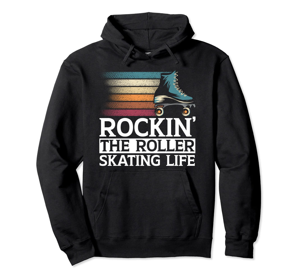 Roller Skating Roller Skater Hoodie - Casual Everyday Wear Men Women - T-Shirt, Sweatshirt, Hoodie