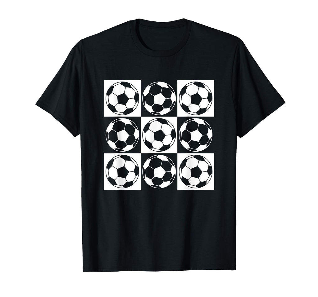 Soccer Football Grid Goalie Passion T-Shirt - Aesthetic Graphic Men Women - T-Shirt, Sweatshirt, Hoodie