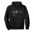 Music Cassette Heartbeat Mixtape Hoodie - Streetwear Style Unisex - T-Shirt, Sweatshirt, Hoodie