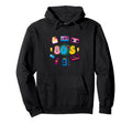 80S Throwback 1980 Funny Party Hoodie - Aesthetic Graphic for Adults - T-Shirt, Sweatshirt, Hoodie
