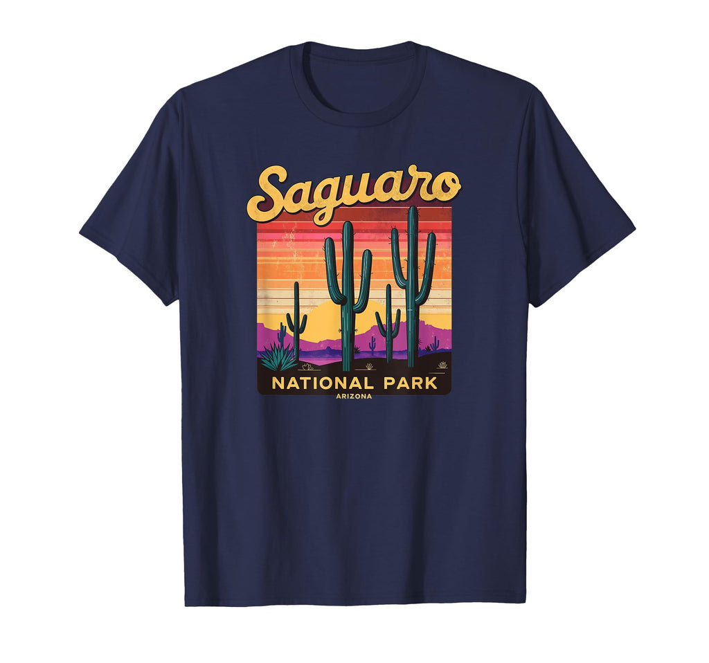 Saguaro National Park Sunset T-Shirt - Streetwear Style for Adults - T-Shirt, Sweatshirt, Hoodie