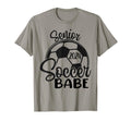 Senior Soccer Babe 2024 Class T-Shirt - Casual Everyday Wear for Adults - T-Shirt, Sweatshirt, Hoodie