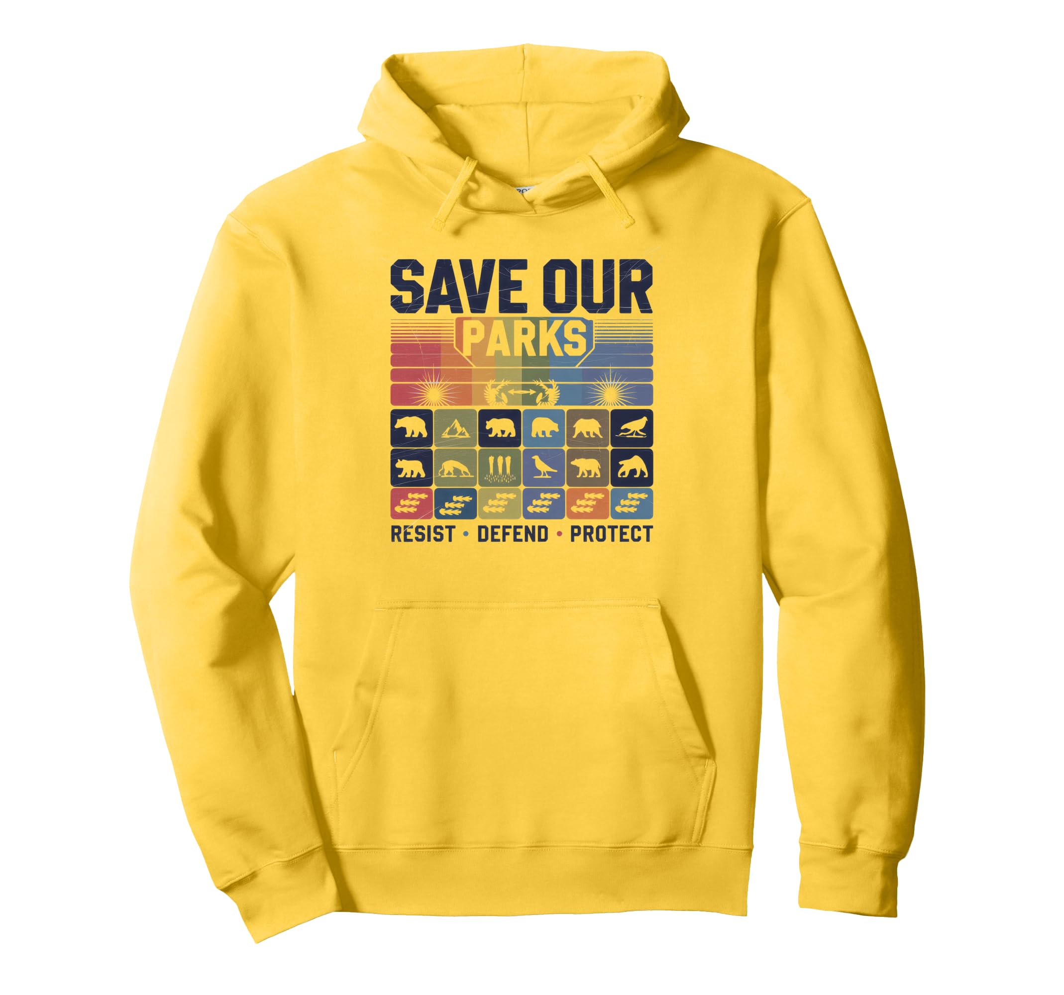 Save Our Parks Protect National Park Hoodie - Unique Graphic for Adults - T-Shirt, Sweatshirt, Hoodie
