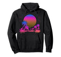 90S Vaporwave Art Palms 80S Aesthetic Hoodie - Unique Graphic for Adults - T-Shirt, Sweatshirt, Hoodie