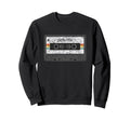 80S Mix Tape Cassette Tape Sweatshirt - Unique Graphic for Adults - T-Shirt, Sweatshirt, Hoodie
