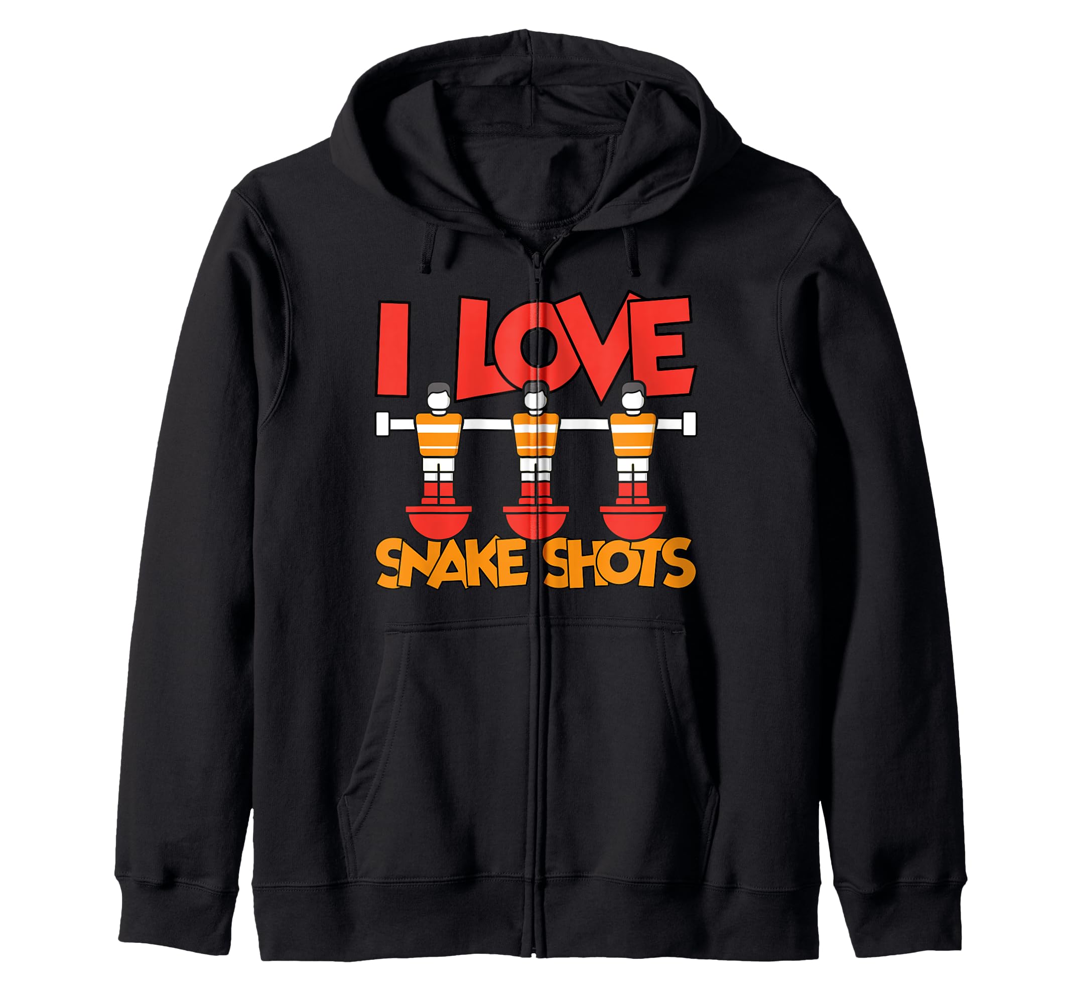 Funny Foosball Player Soccer Joke Hoodie - Graphic Print for Adults - T-Shirt, Sweatshirt, Hoodie