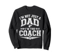 Soccer Dad Coach Funny Coaching Sweatshirt - Minimalist Print Men Women - T-Shirt, Sweatshirt, Hoodie