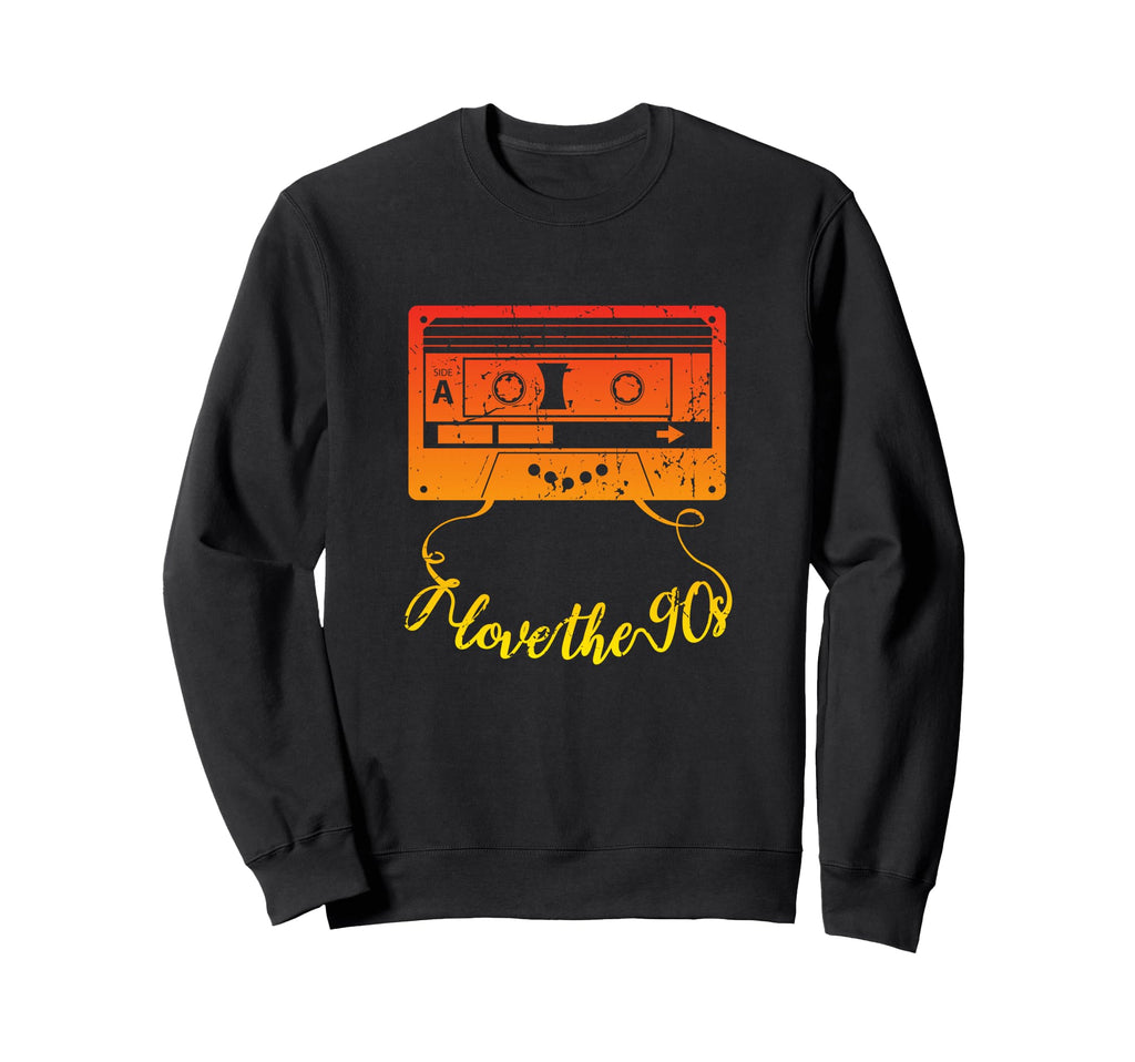 Cassette Tape I Love 90S Sweatshirt - Trendy Graphic Unisex - T-Shirt, Sweatshirt, Hoodie