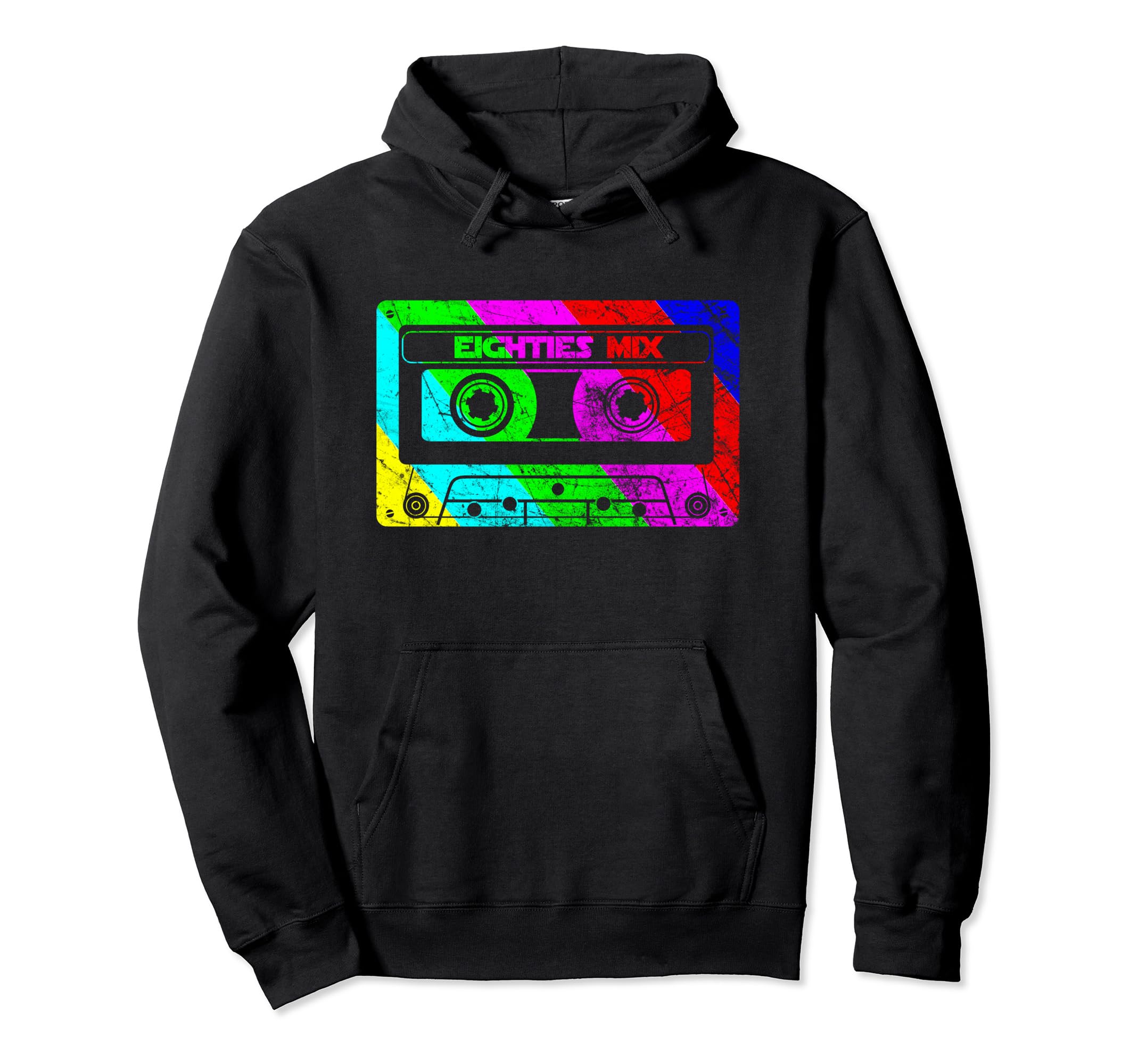 Cassette 80S Eighties Mix 1980S Hoodie - Aesthetic Graphic Men Women - T-Shirt, Sweatshirt, Hoodie