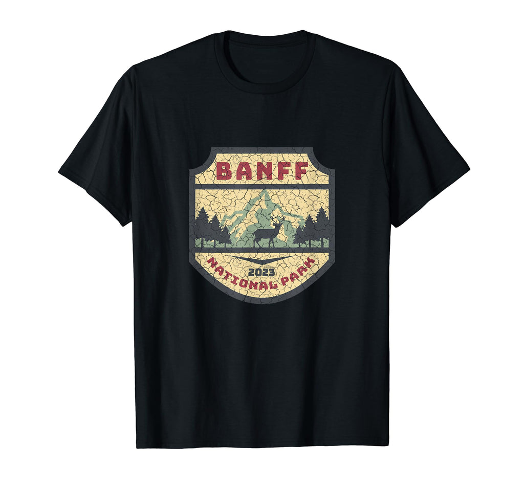 2023 Canadian Banff National Park T-Shirt - Novelty Apparel Unisex - T-Shirt, Sweatshirt, Hoodie