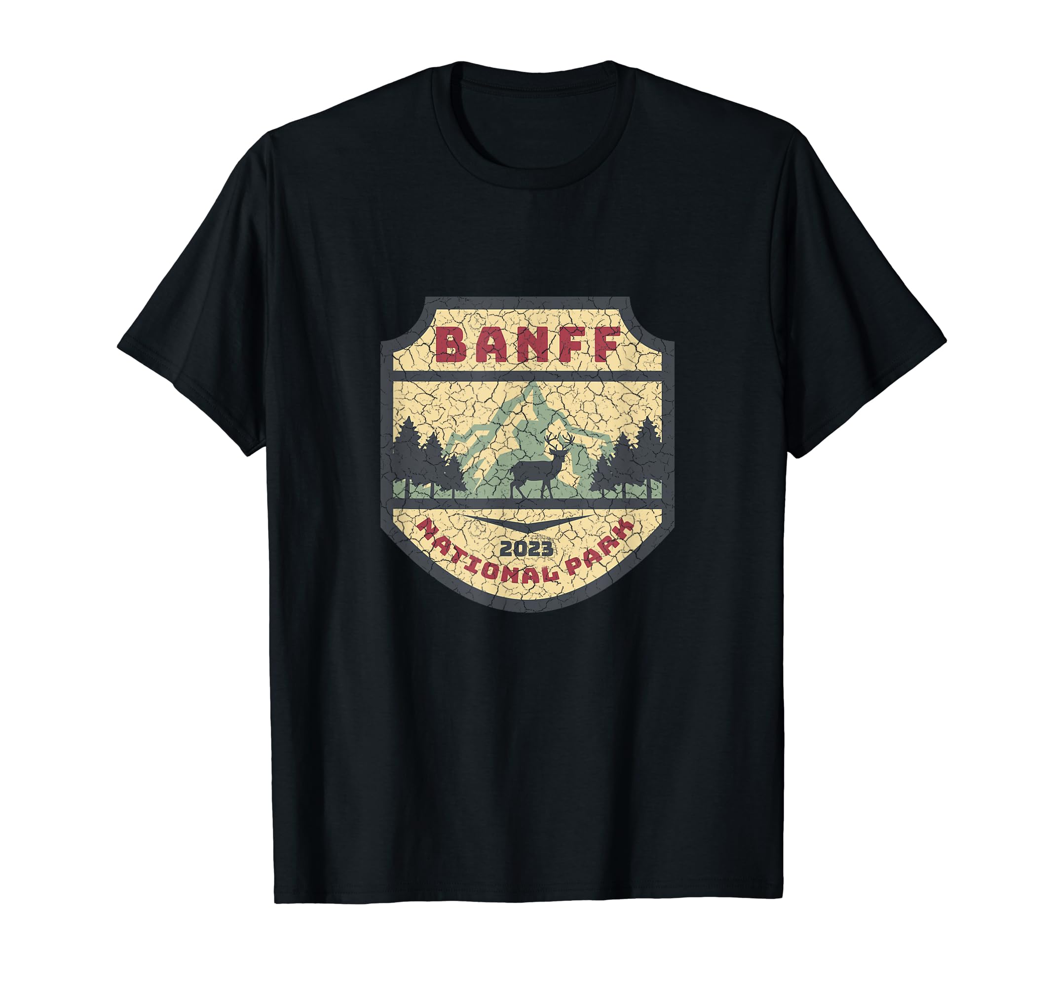 2023 Canadian Banff National Park T-Shirt - Novelty Apparel Unisex - T-Shirt, Sweatshirt, Hoodie