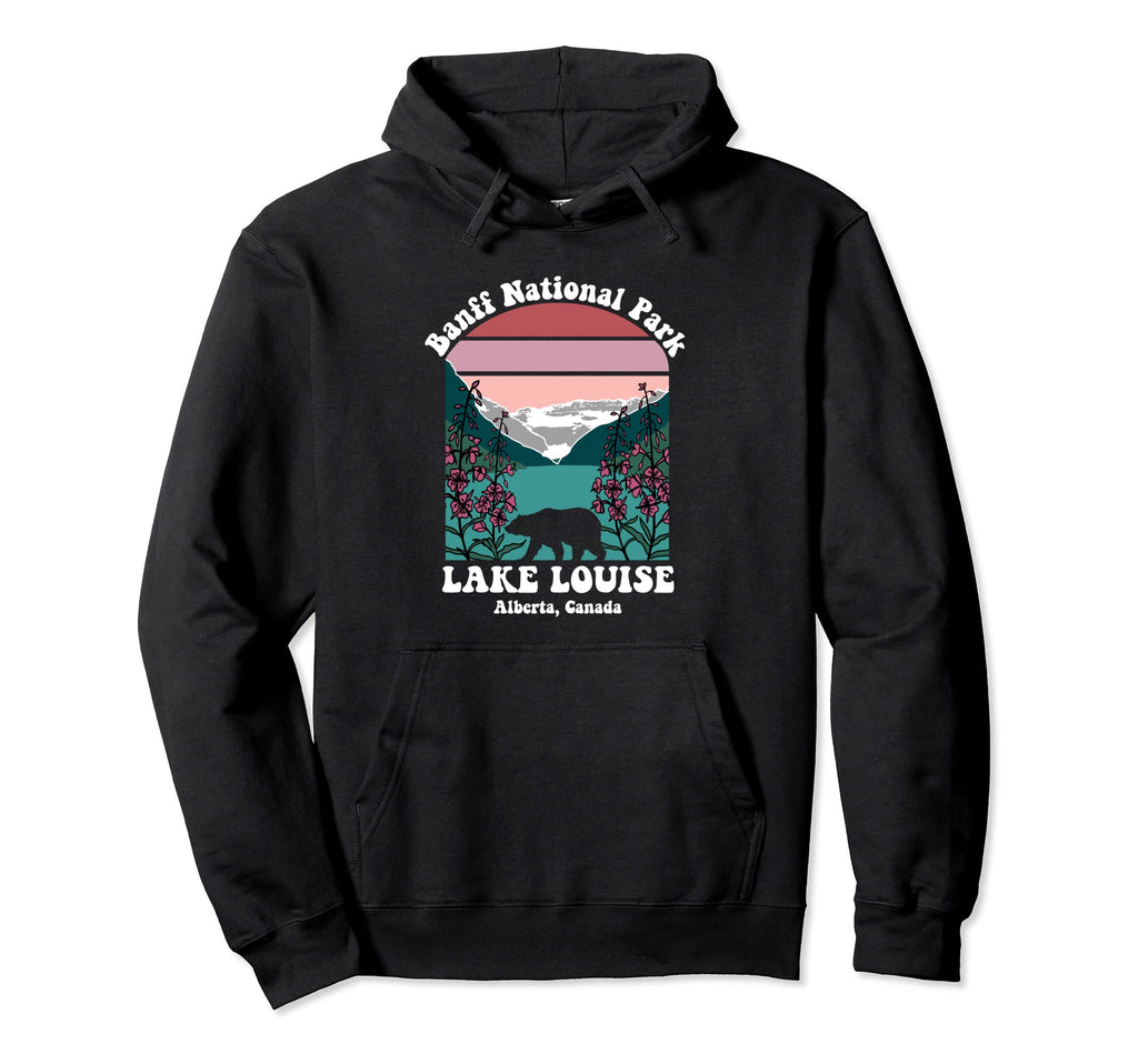 Banff National Park Lake Louise Hoodie - Fun Novelty Design Men Women - T-Shirt, Sweatshirt, Hoodie