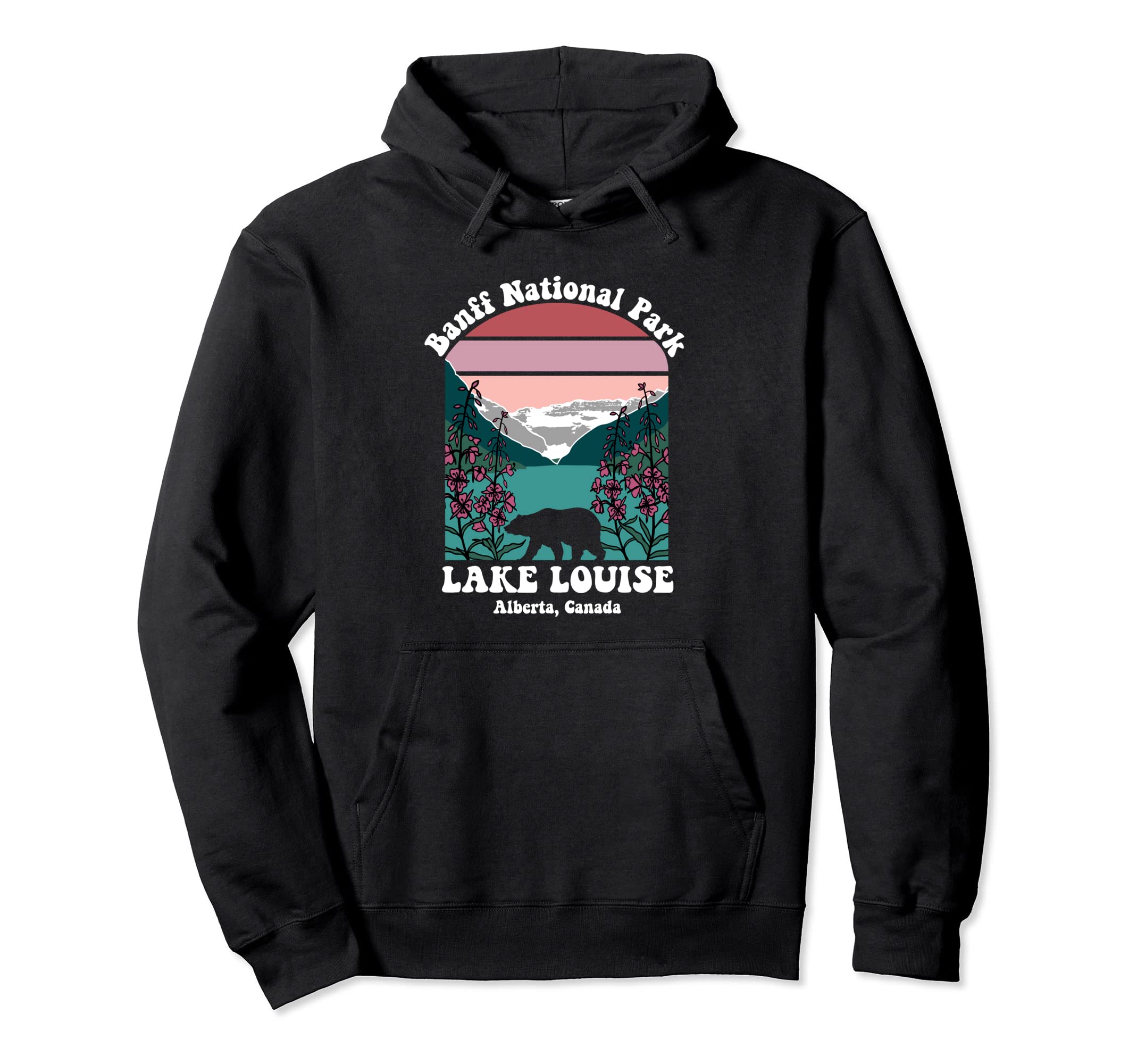 Banff National Park Lake Louise Hoodie - Fun Novelty Design Men Women - T-Shirt, Sweatshirt, Hoodie
