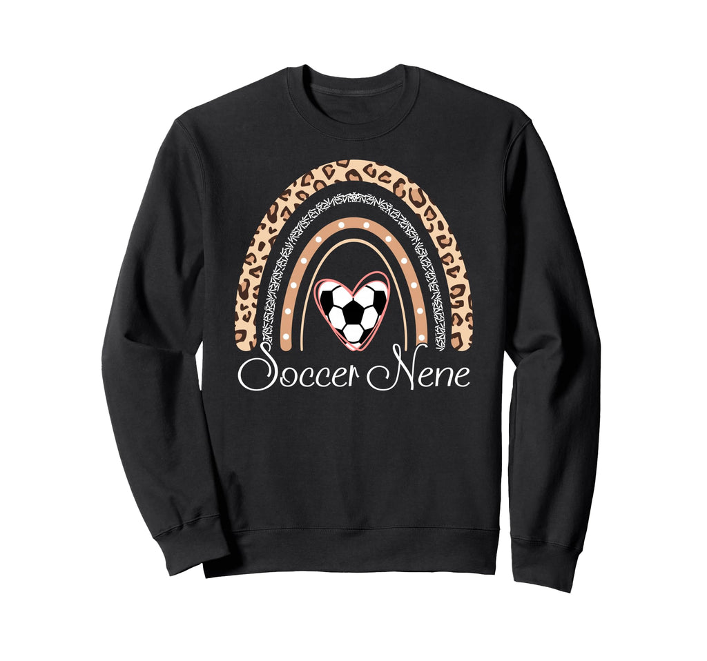 Soccer Nene Boho Rainbow Funny Heart Sweatshirt - Trendy Graphic Unisex - T-Shirt, Sweatshirt, Hoodie