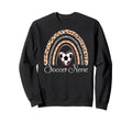 Soccer Nene Boho Rainbow Funny Heart Sweatshirt - Trendy Graphic Unisex - T-Shirt, Sweatshirt, Hoodie