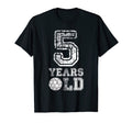 5 Years Old Soccer Sports Birthday 5Th T-Shirt - Trendy Graphic Men Women - T-Shirt, Sweatshirt, Hoodie