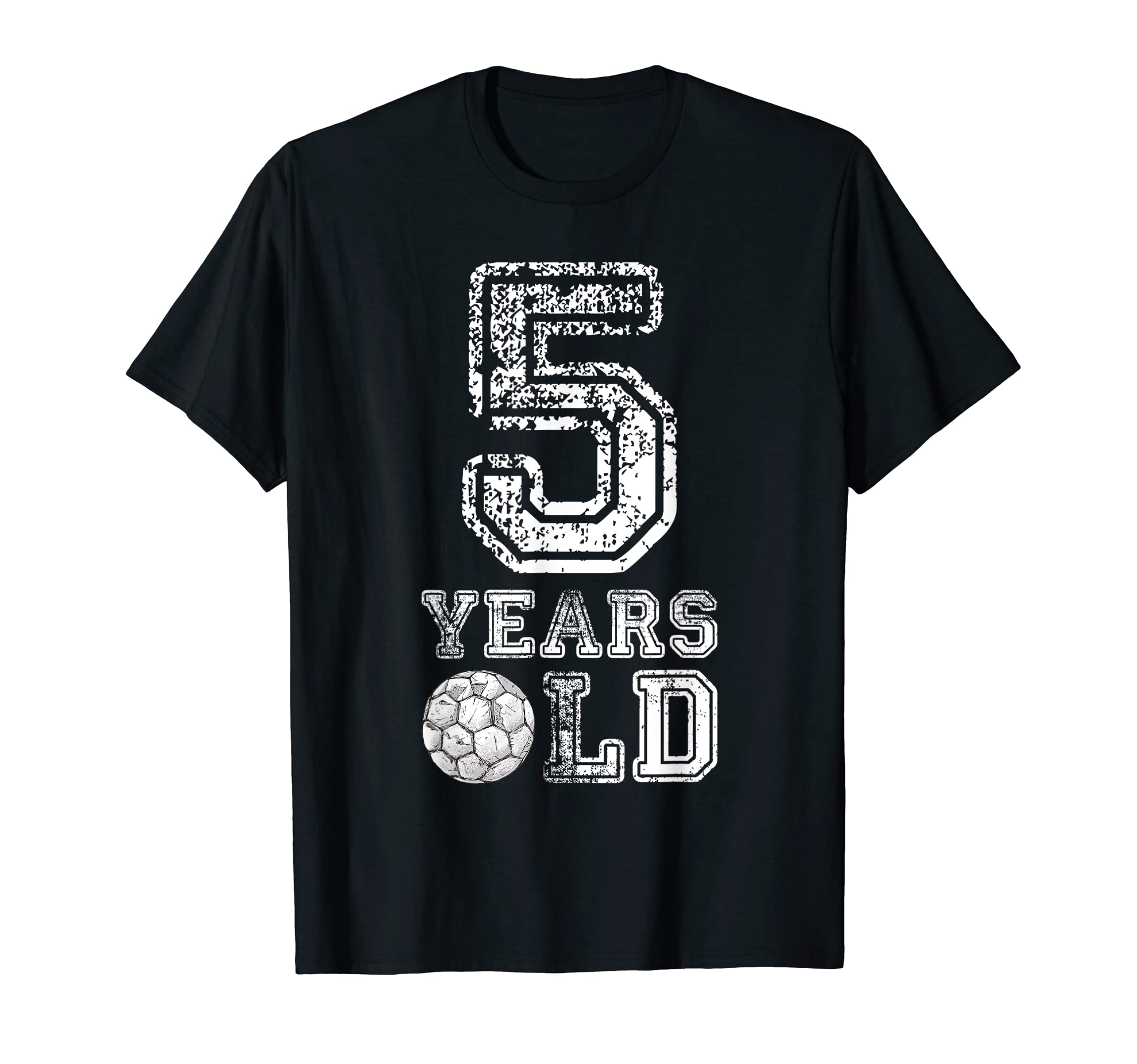 5 Years Old Soccer Sports Birthday 5Th T-Shirt - Trendy Graphic Men Women - T-Shirt, Sweatshirt, Hoodie