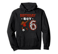 Dabbing 6 Year Old Soccer Player Hoodie - Trendy Graphic for Adults - T-Shirt, Sweatshirt, Hoodie
