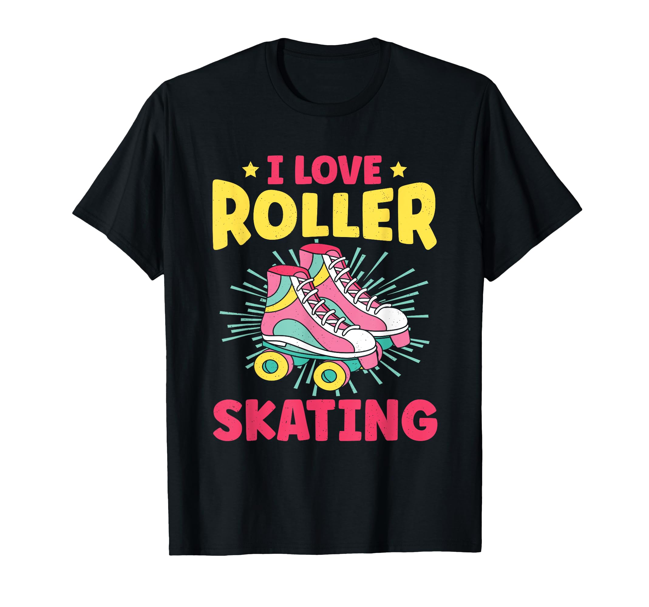 Roller Skating Skate 1970S T-Shirt - Unique Graphic Men Women - T-Shirt, Sweatshirt, Hoodie