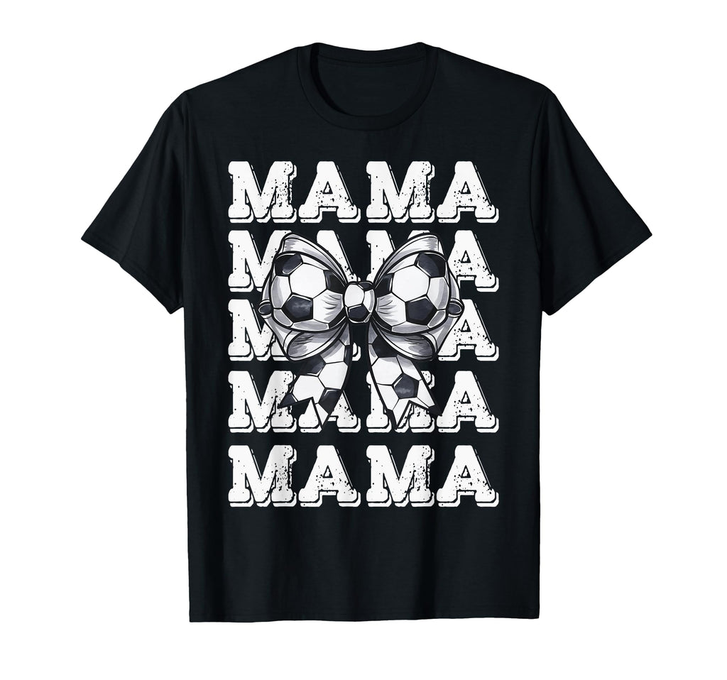 Coquette Soccer Mama Matching Family Bow T-Shirt - Streetwear Style Unisex - T-Shirt, Sweatshirt, Hoodie