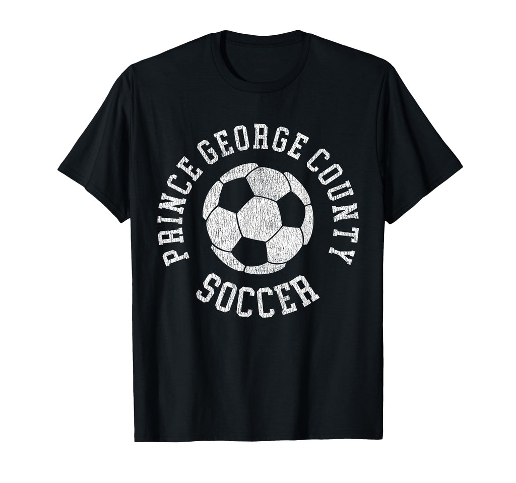 Prince George County Soccer T-Shirt - Custom Art Print Men Women - T-Shirt, Sweatshirt, Hoodie