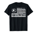 Football Coach Us American Flag T-Shirt - Minimalist Print for Adults - T-Shirt, Sweatshirt, Hoodie