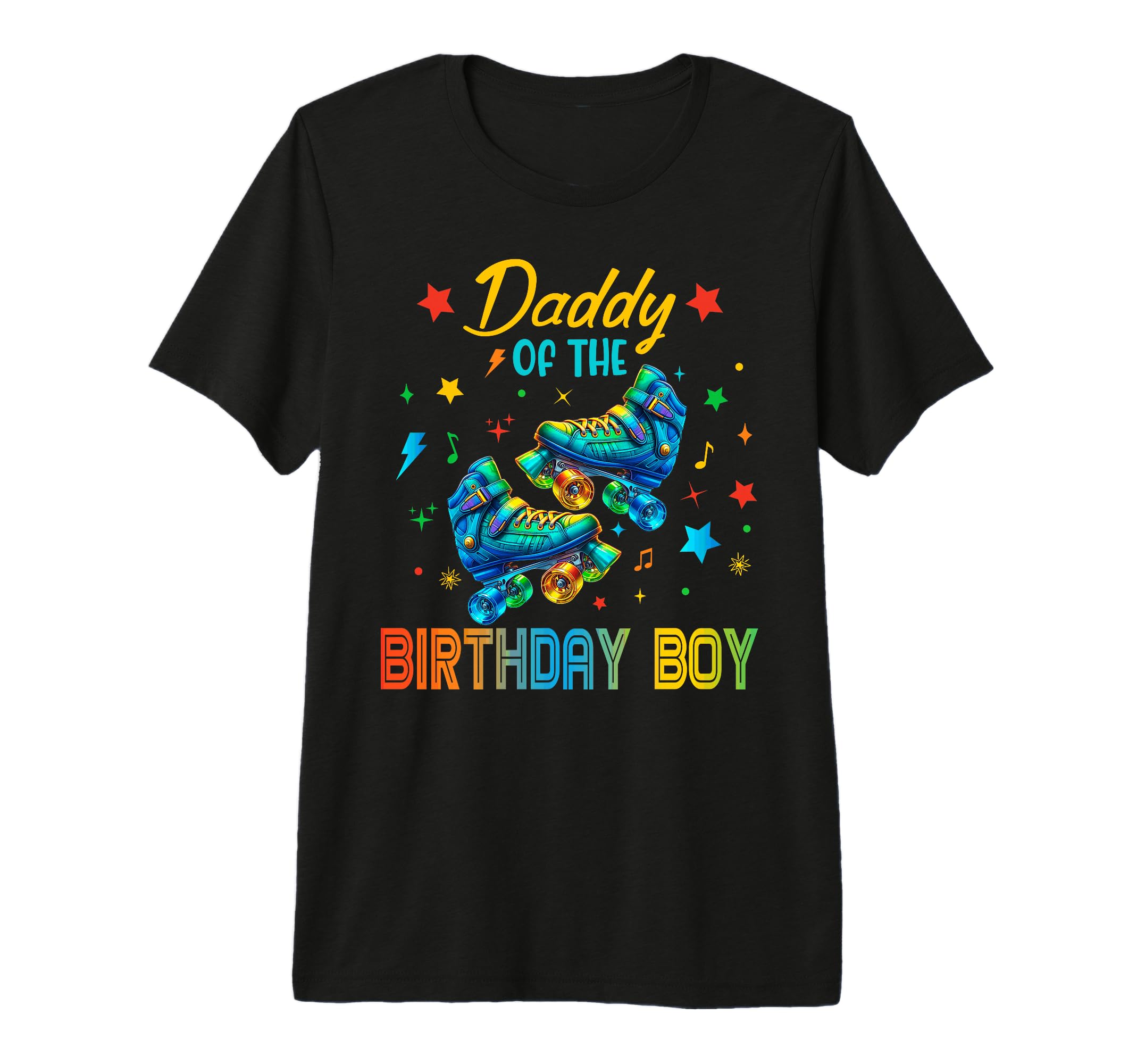 Roller Skates Birthday Costume Tri T-Shirt - Fun Novelty Design for Adults - T-Shirt, Sweatshirt, Hoodie