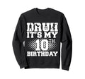 Bruh Its My 10Th Birthday Soccer Sweatshirt - Streetwear Style Men Women - T-Shirt, Sweatshirt, Hoodie