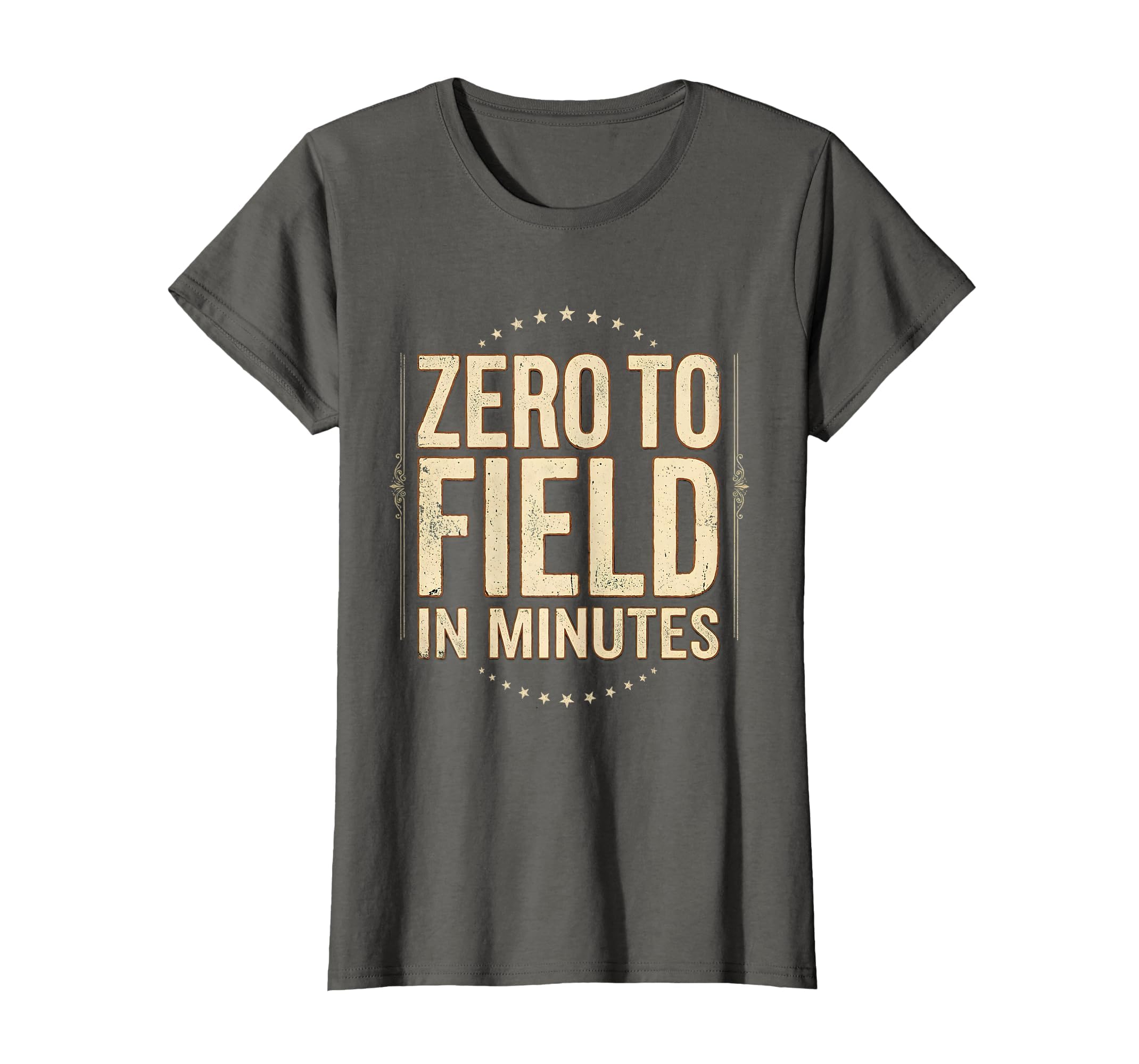 Zero To Field Minutes Soccer Mom T-Shirt - Fun Novelty Design Men Women - T-Shirt, Sweatshirt, Hoodie