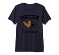 Soccer Grandma Leopard Heart Funny T-Shirt - Aesthetic Graphic for Adults - T-Shirt, Sweatshirt, Hoodie