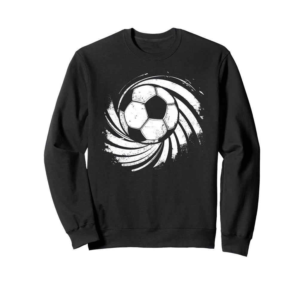 Soccer Drawing Footballer Goal Sweatshirt - Aesthetic Graphic Men Women - T-Shirt, Sweatshirt, Hoodie