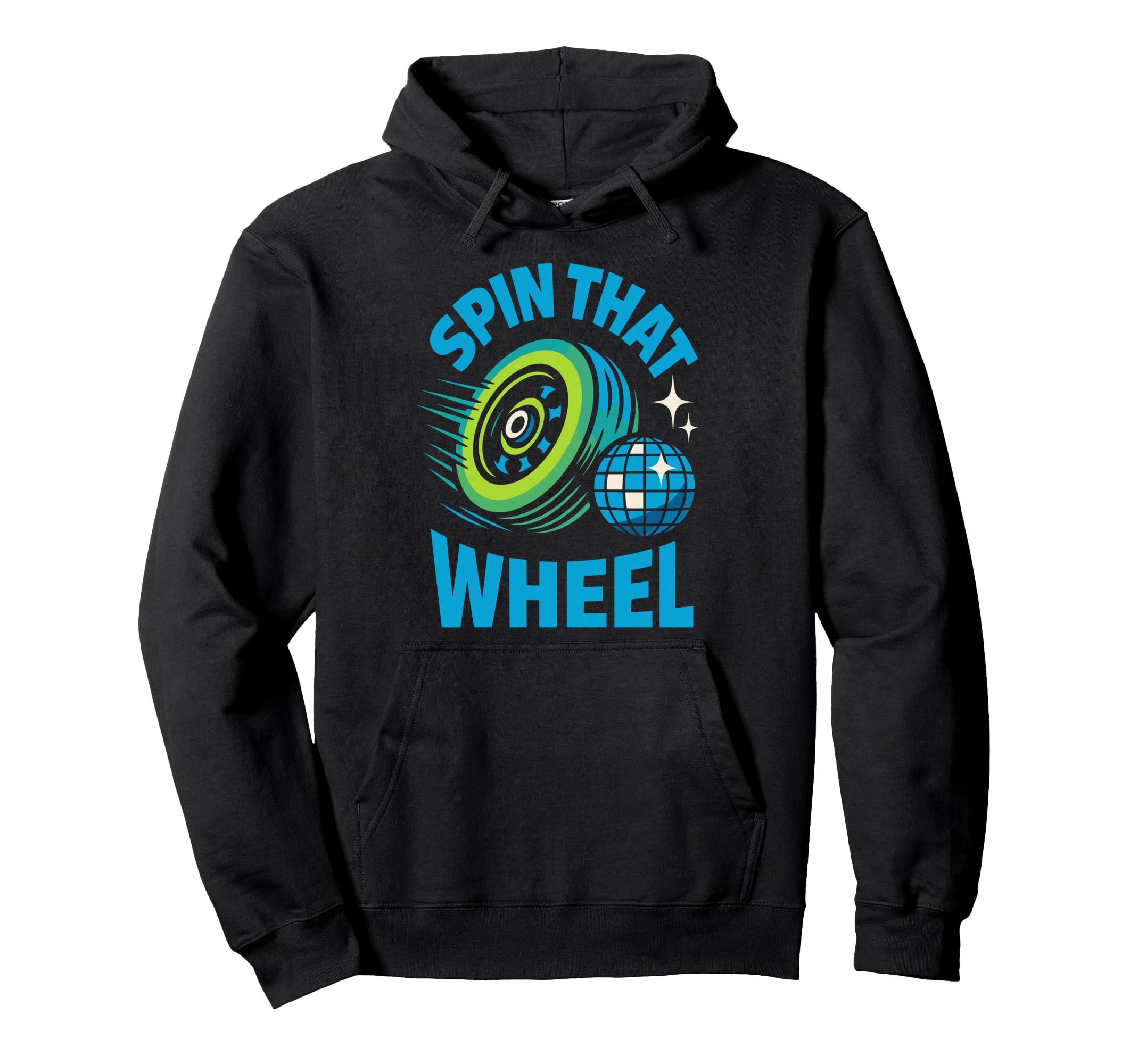 Roller Rink Crew Skate Disco Vibes Rink Hoodie - Novelty Apparel Unisex - T-Shirt, Sweatshirt, Hoodie