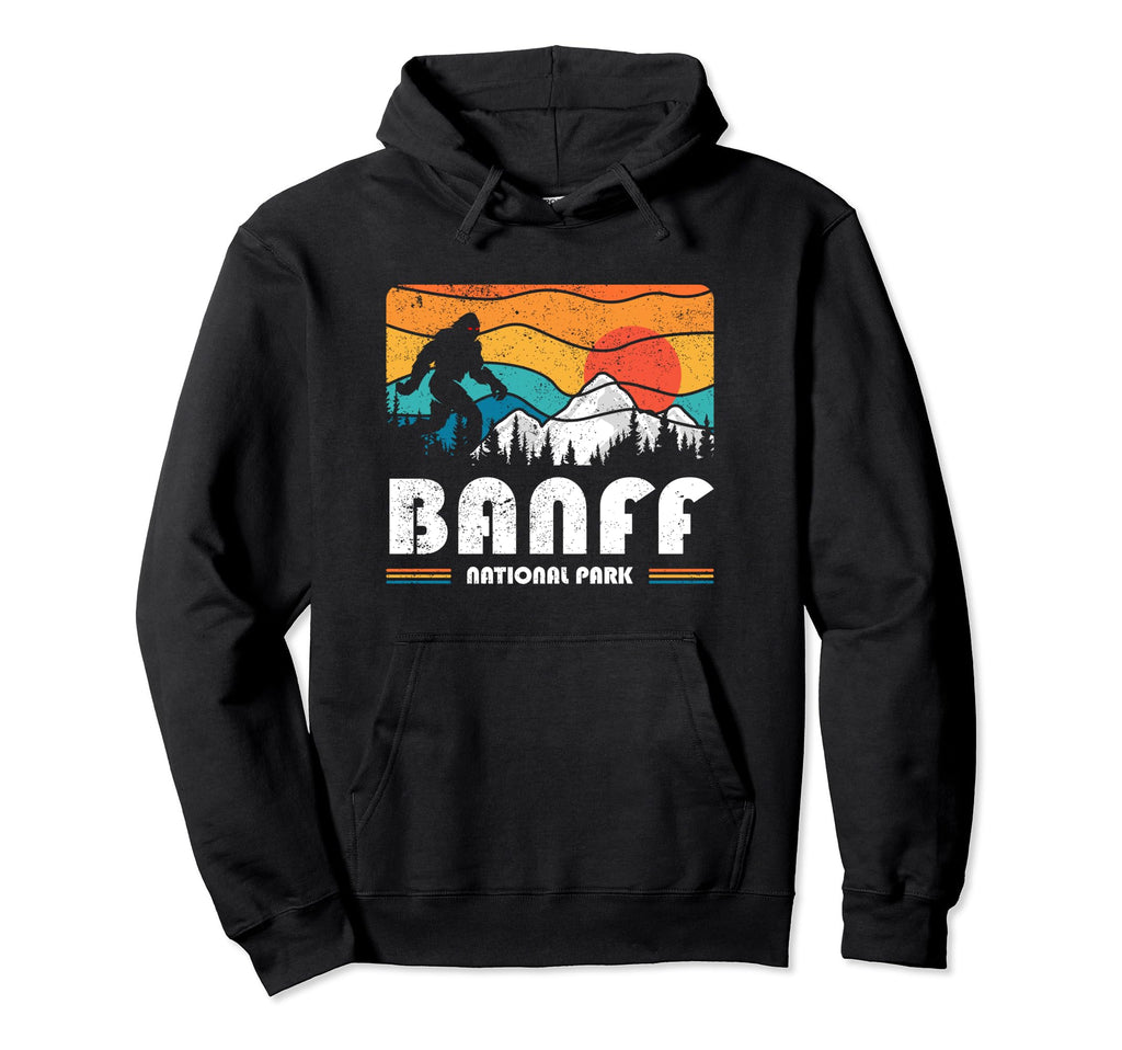 Banff Canadian National Park Souvenir Hoodie - Fun Novelty Design Unisex - T-Shirt, Sweatshirt, Hoodie