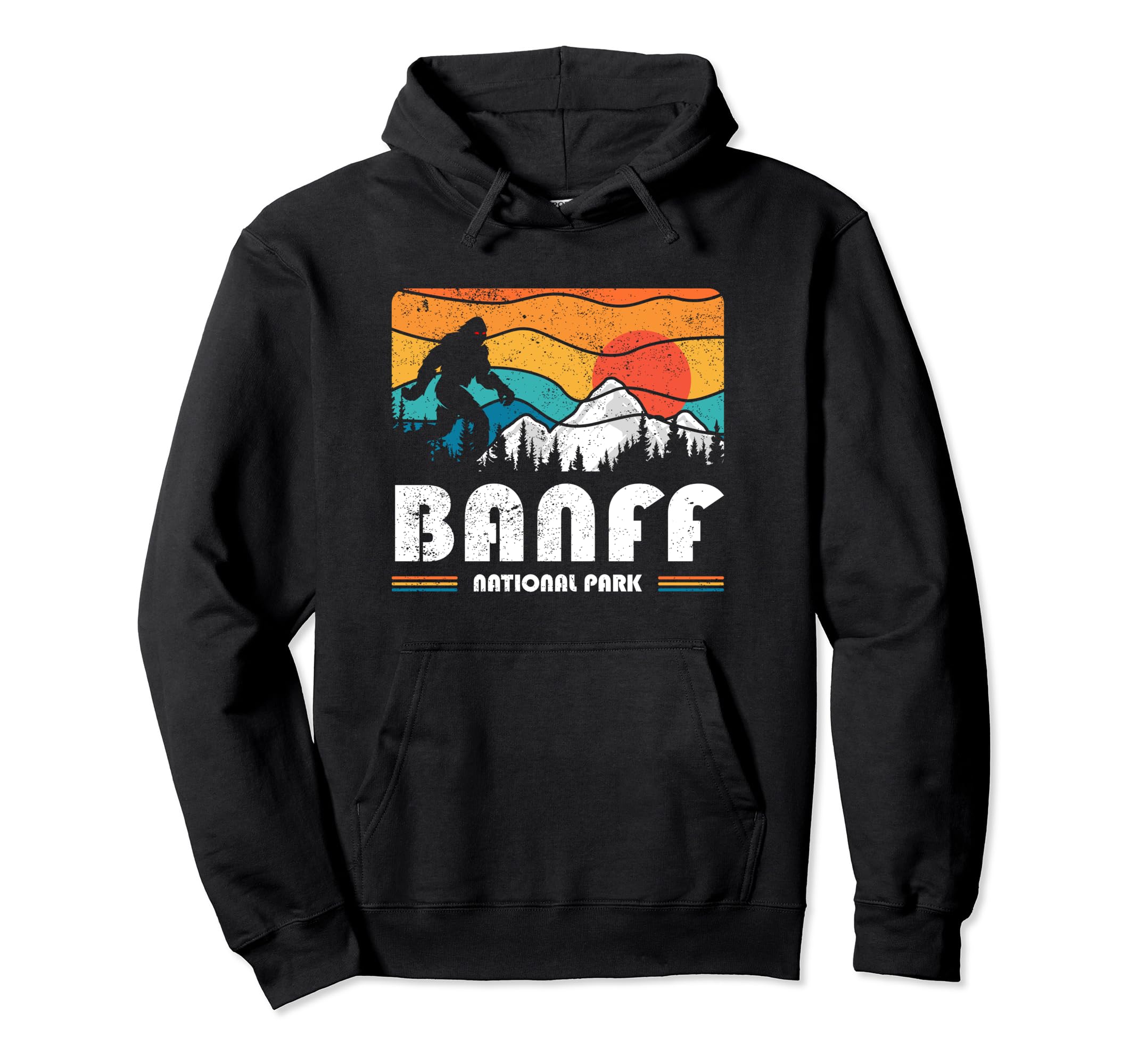 Banff Canadian National Park Souvenir Hoodie - Fun Novelty Design Unisex - T-Shirt, Sweatshirt, Hoodie