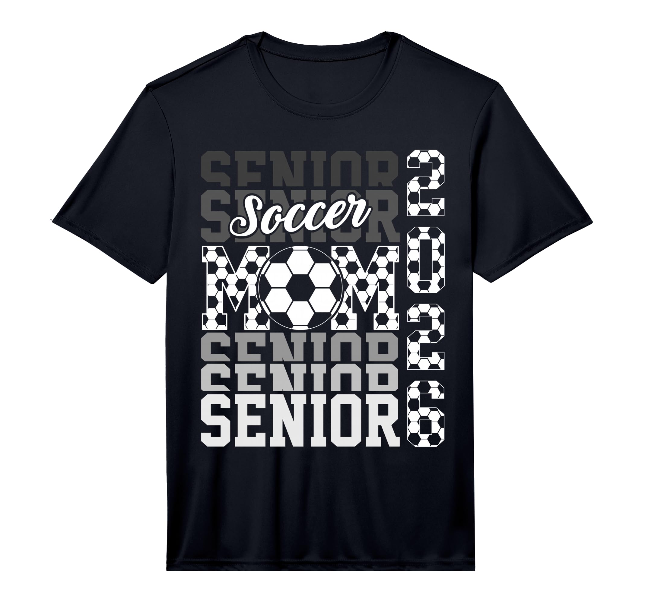 2026 Soccer Senior Mom Graduation Matching T-Shirt - Trendy Graphic Unisex - T-Shirt, Sweatshirt, Hoodie