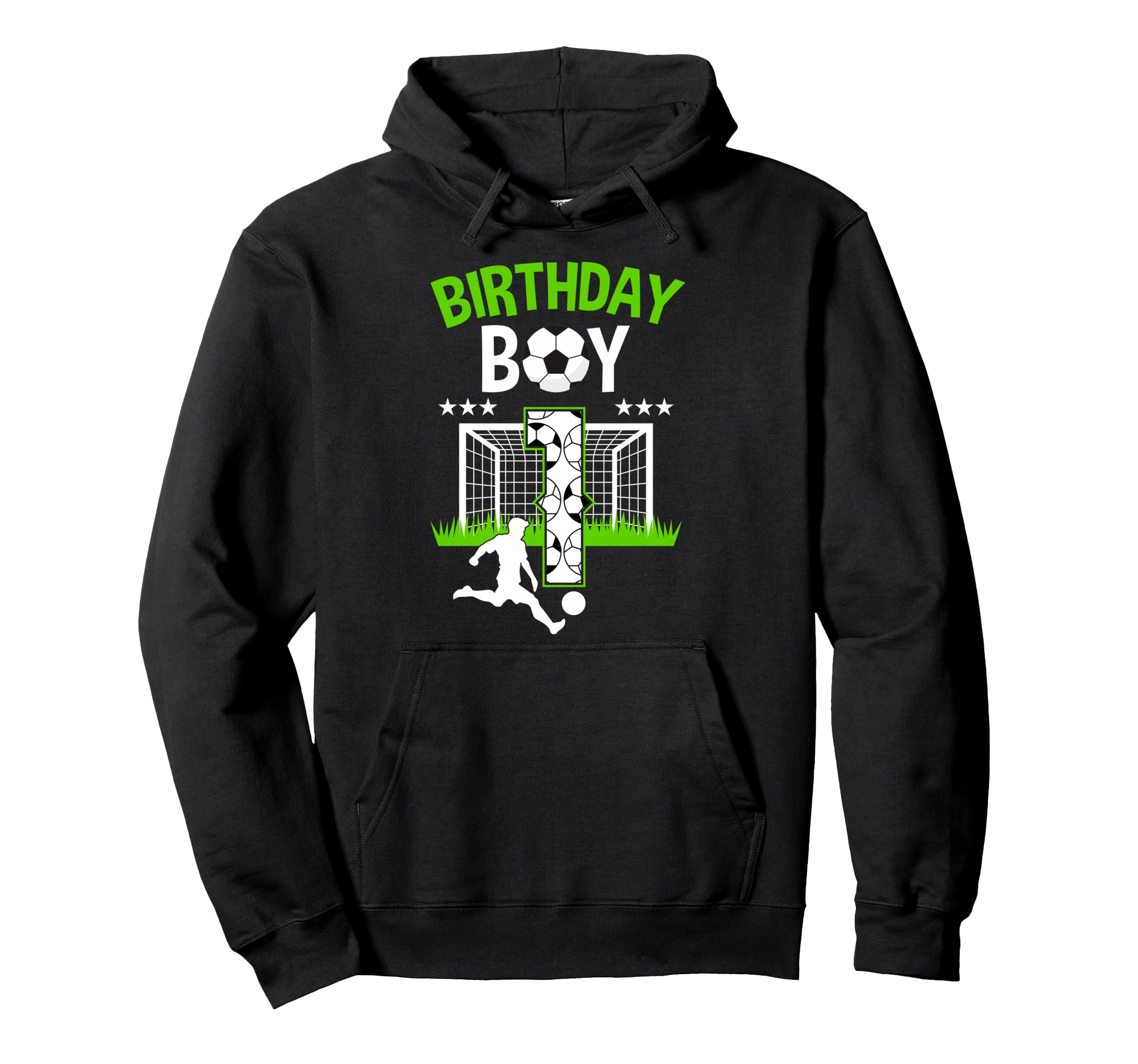 Birthday Soccer 1 Year Old Who Loves Hoodie - Minimalist Print for Adults - T-Shirt, Sweatshirt, Hoodie