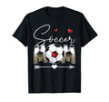 Funny Soccer Mom Leopard Soccer T-Shirt - Casual Everyday Wear Men Women - T-Shirt, Sweatshirt, Hoodie