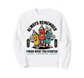 Graffiti Hip Hop Old School Sweatshirt - Novelty Apparel Men Women - T-Shirt, Sweatshirt, Hoodie