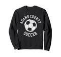 Adams County Soccer Distressed 90S Sweatshirt - Unique Graphic for Adults - T-Shirt, Sweatshirt, Hoodie